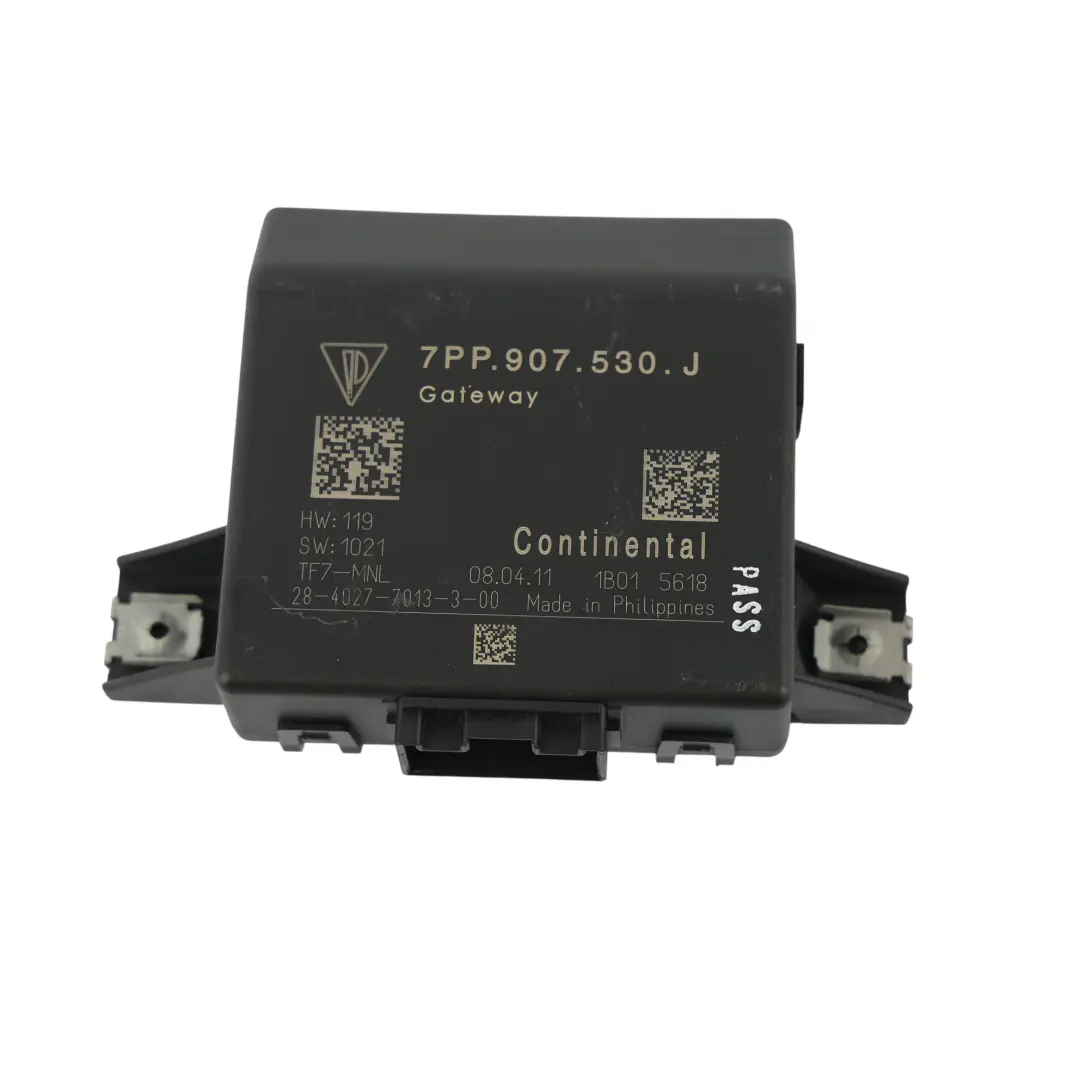 Porsche Cayenne 92A Module Contrôle Passerelle ECU 3.6 Essence 220kw - SKU 7PP907530J - Numéro de pièce 7PP907530J