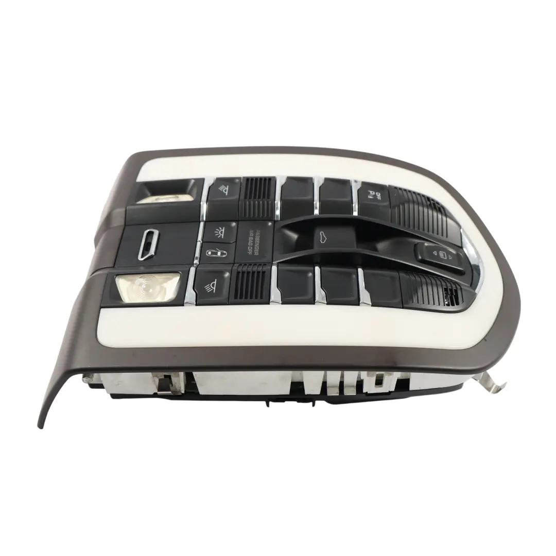 Interruptor Luz Techo Quemacocos Delantero para Porsche Cayenne 92A con número de pieza 7PP959551EL Porsche Cayenne 92A Interruptor Luz Techo Quemacocos Delantero - SKU 7PP959551EL - Número de pieza 7PP959551EL