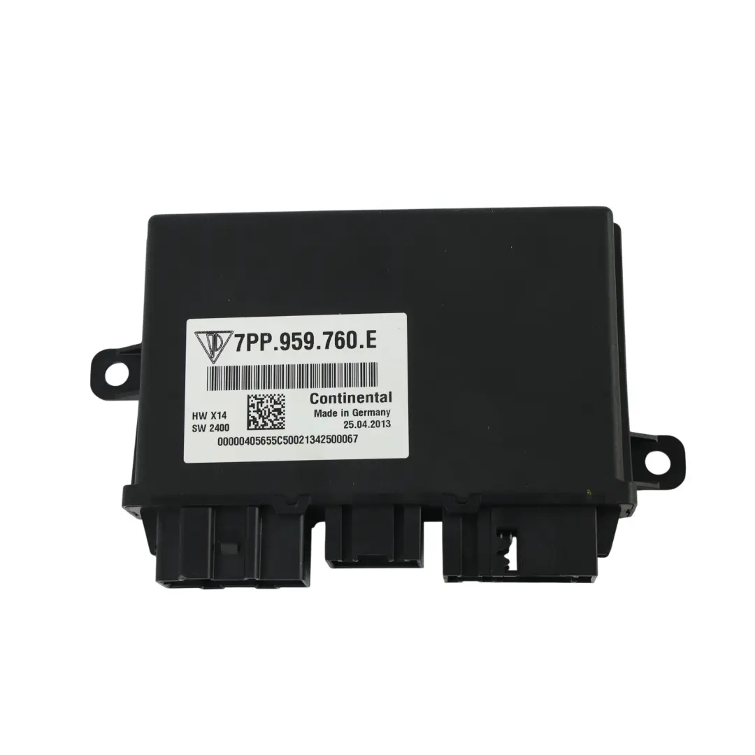 Porsche Cayenne 92A Módulo Control Asiento ECU - SKU 7PP959760E - Número de pieza 7PP959760E