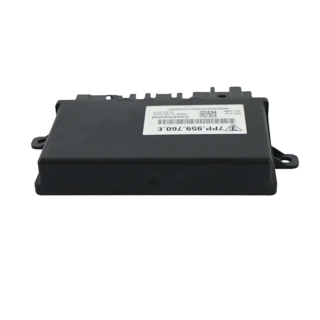 Porsche Cayenne 92A Módulo Control Asiento ECU - SKU 7PP959760E - Número de pieza 7PP959760E