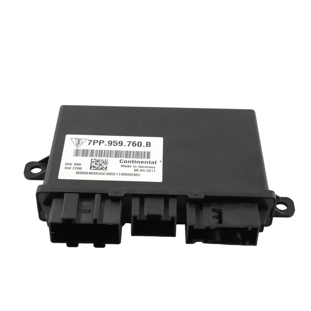 Porsche Cayenne Turbo 92A Module ECU Contrôle Siège Avant - SKU 7PP959760B - Numéro de pièce 7PP959760B