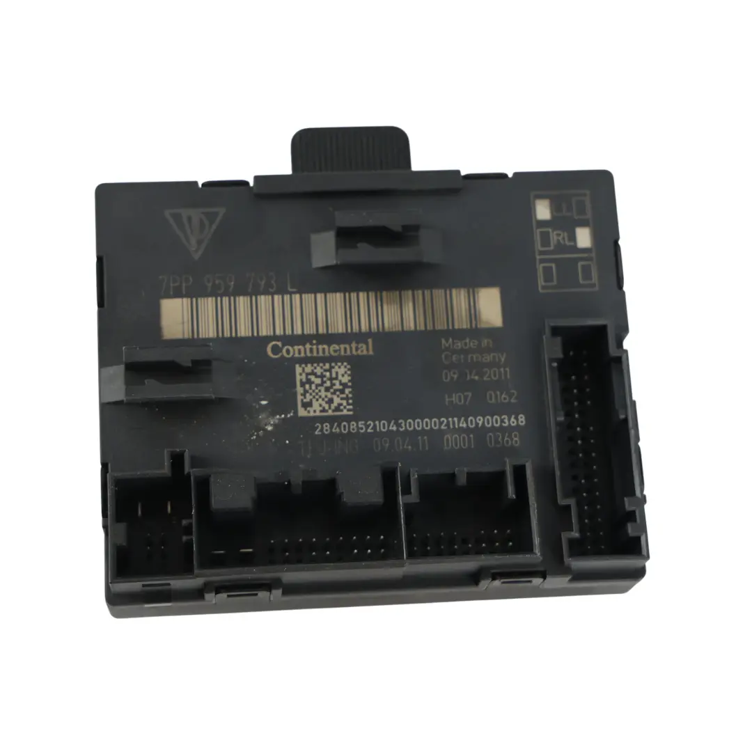 Porsche Cayenne 92A Module Contrôle Porte Avant Gauche ECU - SKU 7PP959793L - Numéro de pièce 7PP959793L