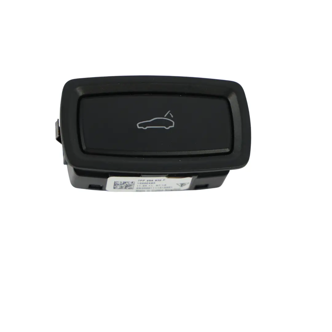 Boot Tailgate Open/Close Button Switch to Porsche Cayenne 92A Rear with Part number 7PP959832F Porsche Cayenne 92A Rear Boot Tailgate Open/Close Button Switch - SKU 7PP959832F - Part number 7PP959832F