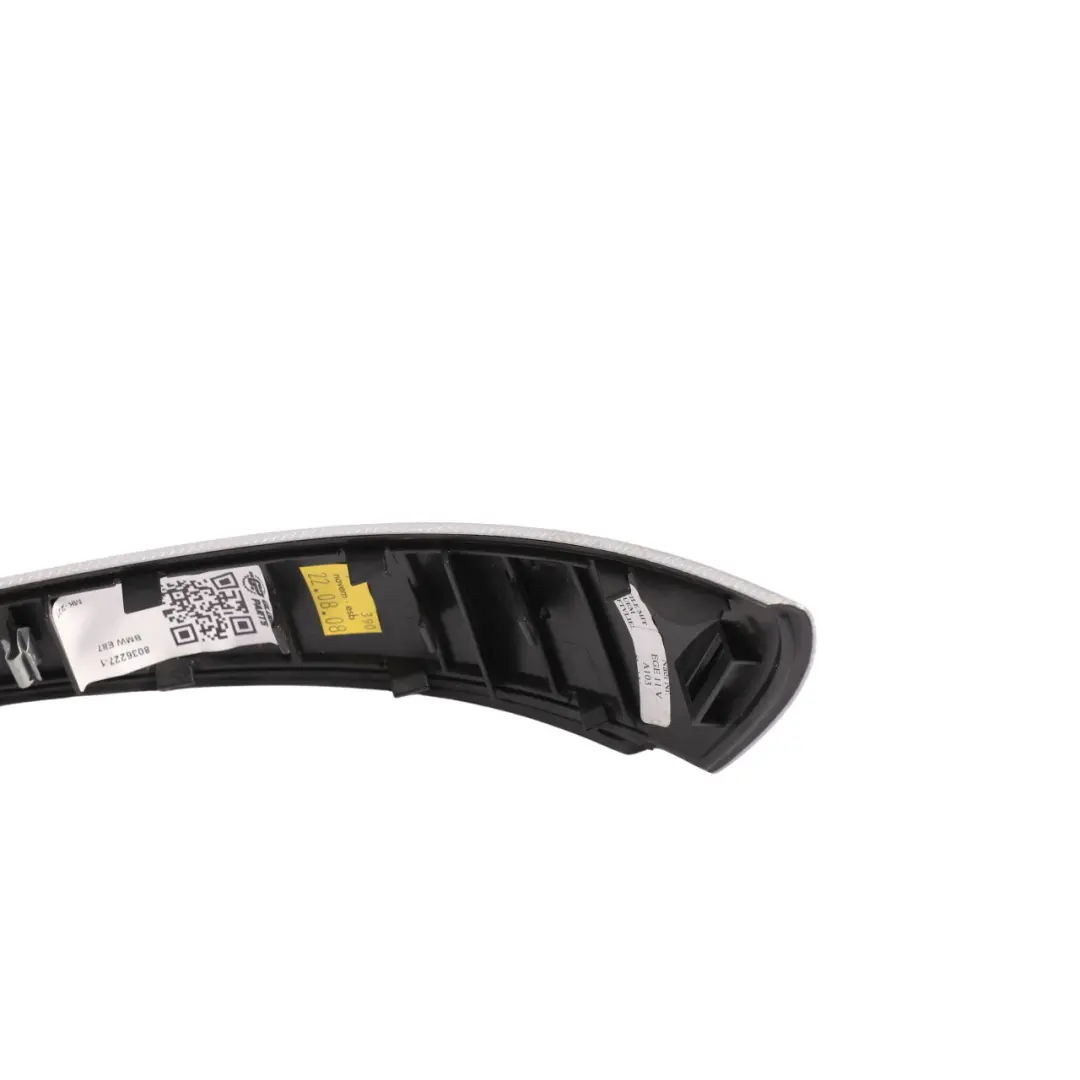 BMW E87 Left Inner Door Aluminium Handle Strip Glacier Silver N/S - SKU 8036227-1 - Part number 8036227