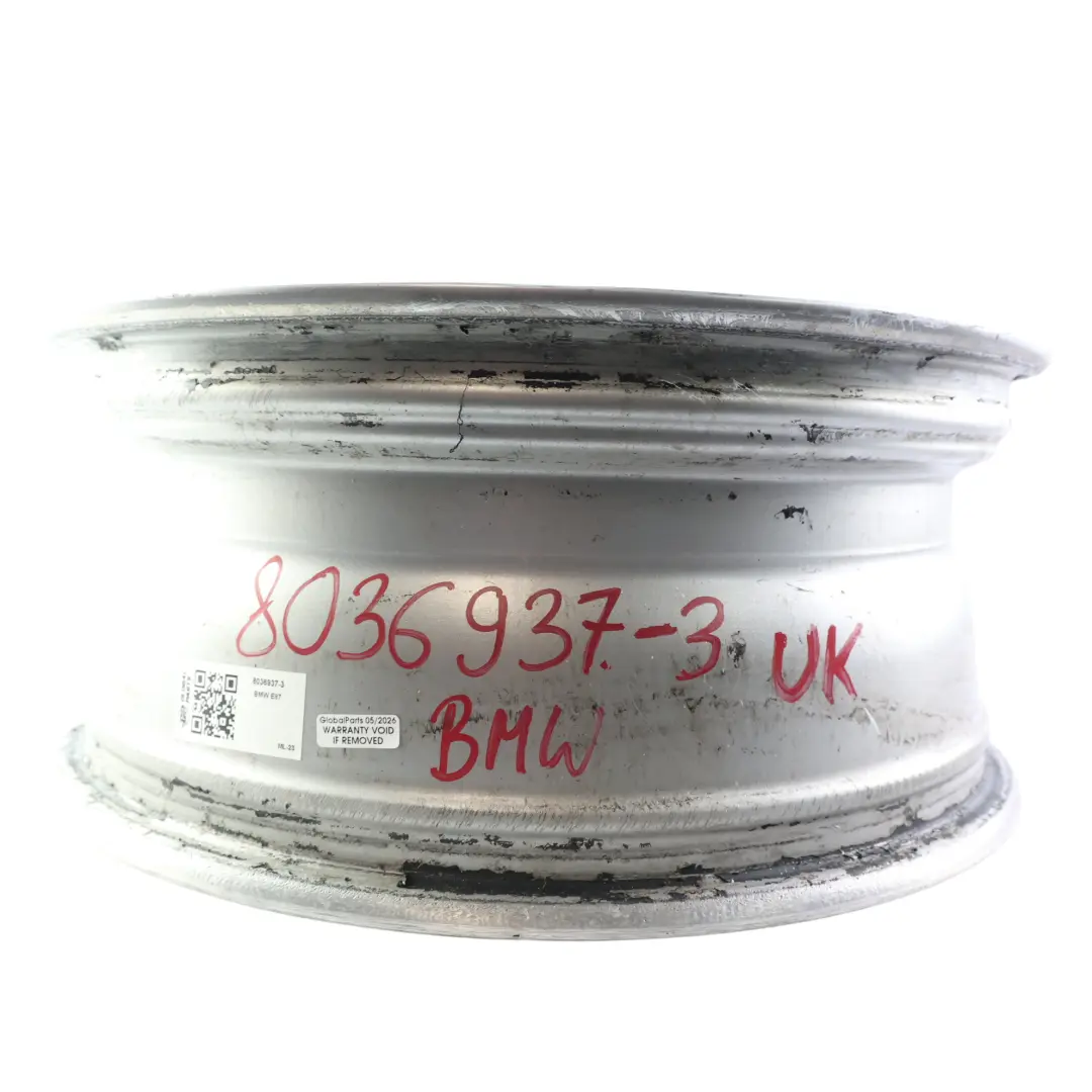 BMW E81 E82 E87 E88 Wheel Alloy Rim 17" 7J ET:47 M Double Spoke - 207 - SKU 8036937-3 - Part number 8036937