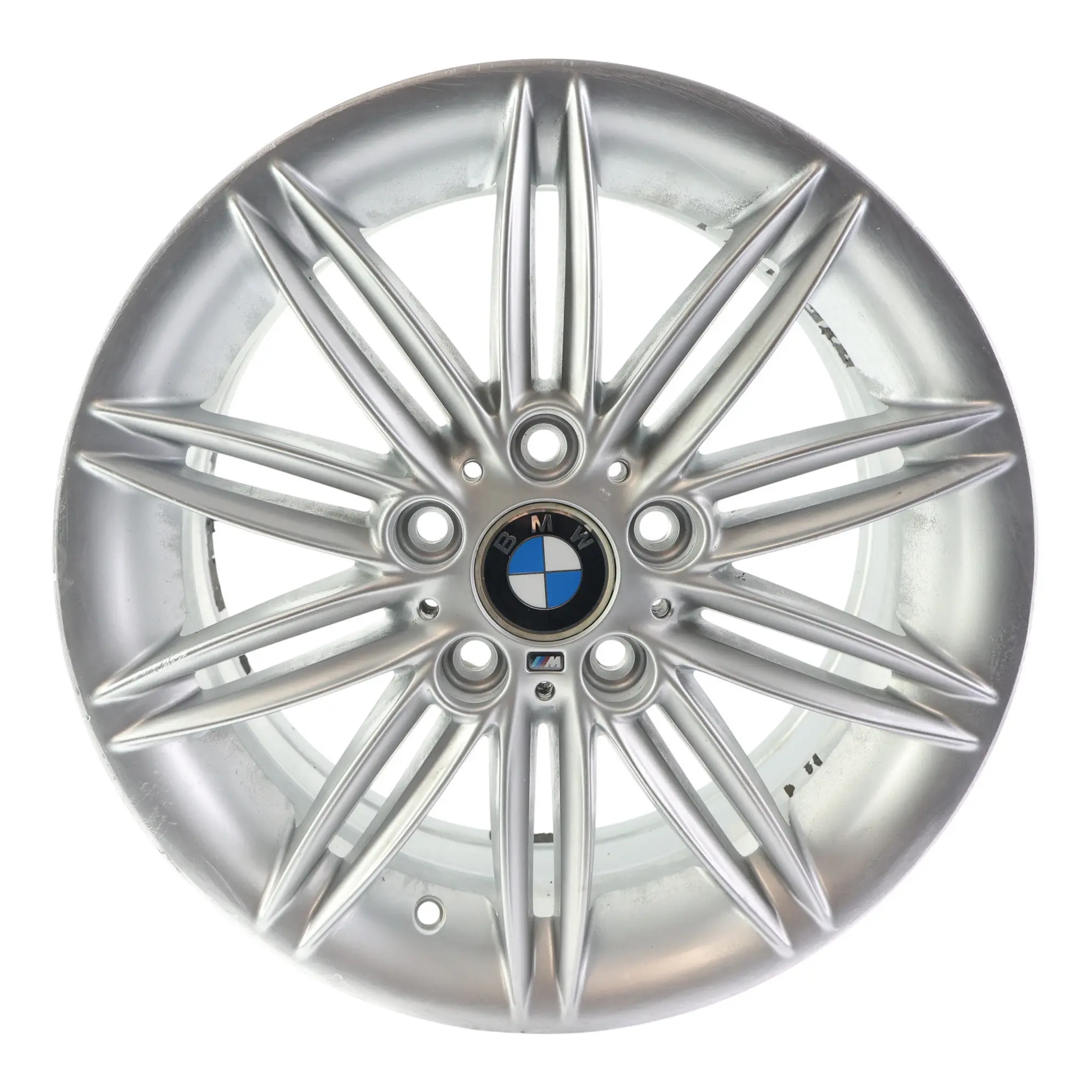 BMW E81 E82 E87 E88 Hinten Rad Alu Felge 17" 7,5J ET:47 M Doppelte Speiche 207