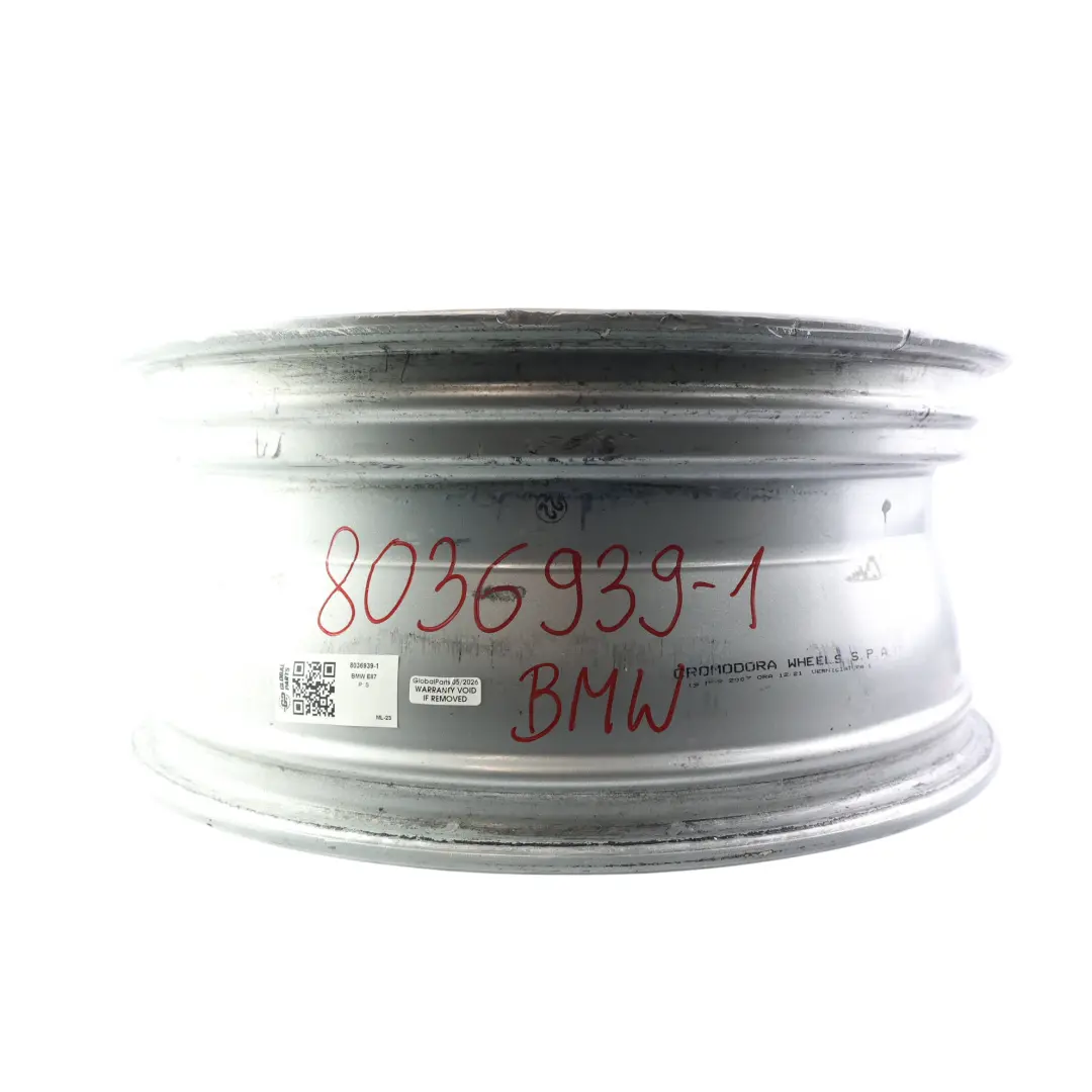 BMW E81 E87 Vorne Alufelge Alu Felge 18" 7,5J M Doppelspeiche 208 - SKU 8036939-1 - Teilenummer 8036939