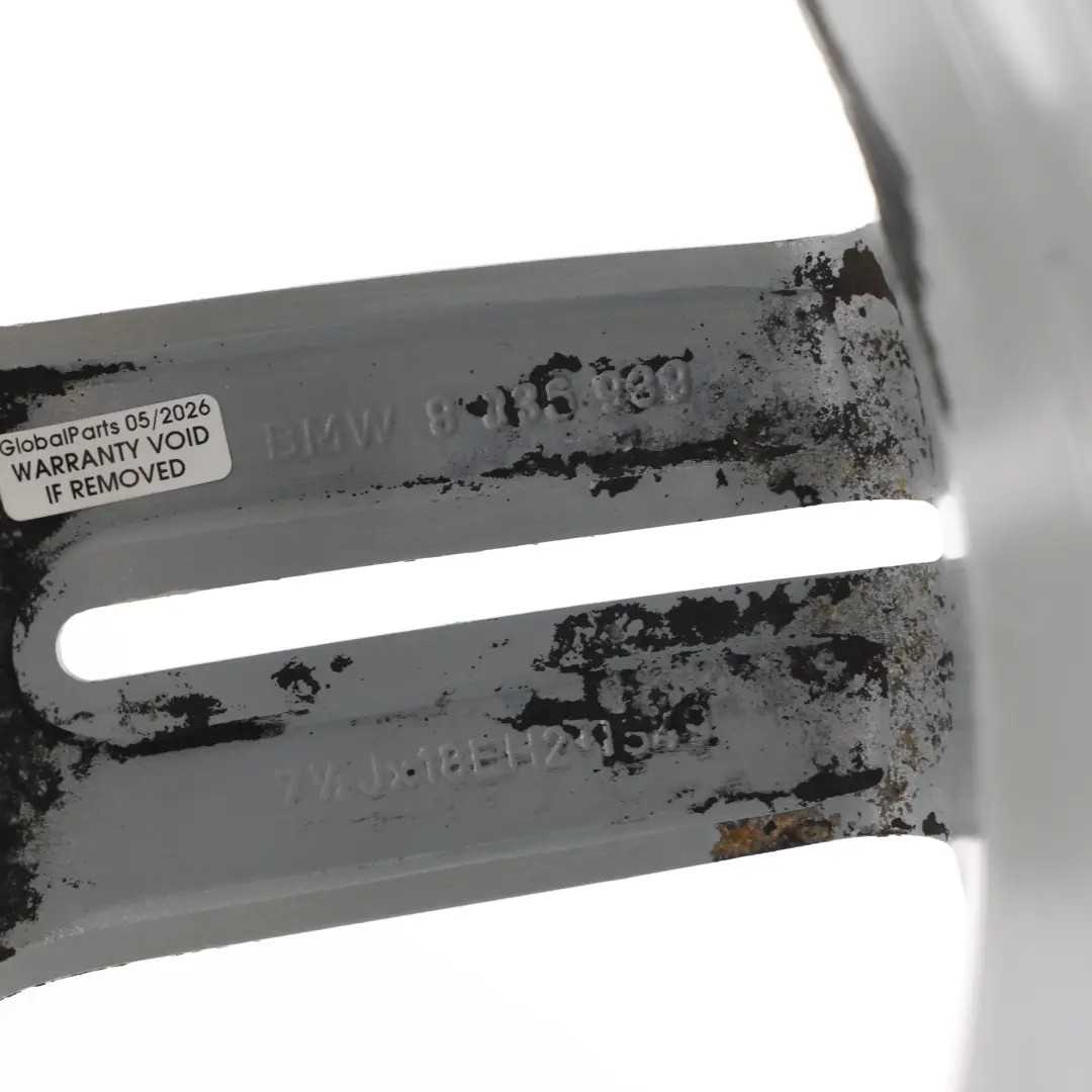 BMW E81 E87 Leichtmetallfelge Vorne 18" 7,5J M Doppelspeiche 208 - SKU 8036939-2 - Teilenummer 8036939