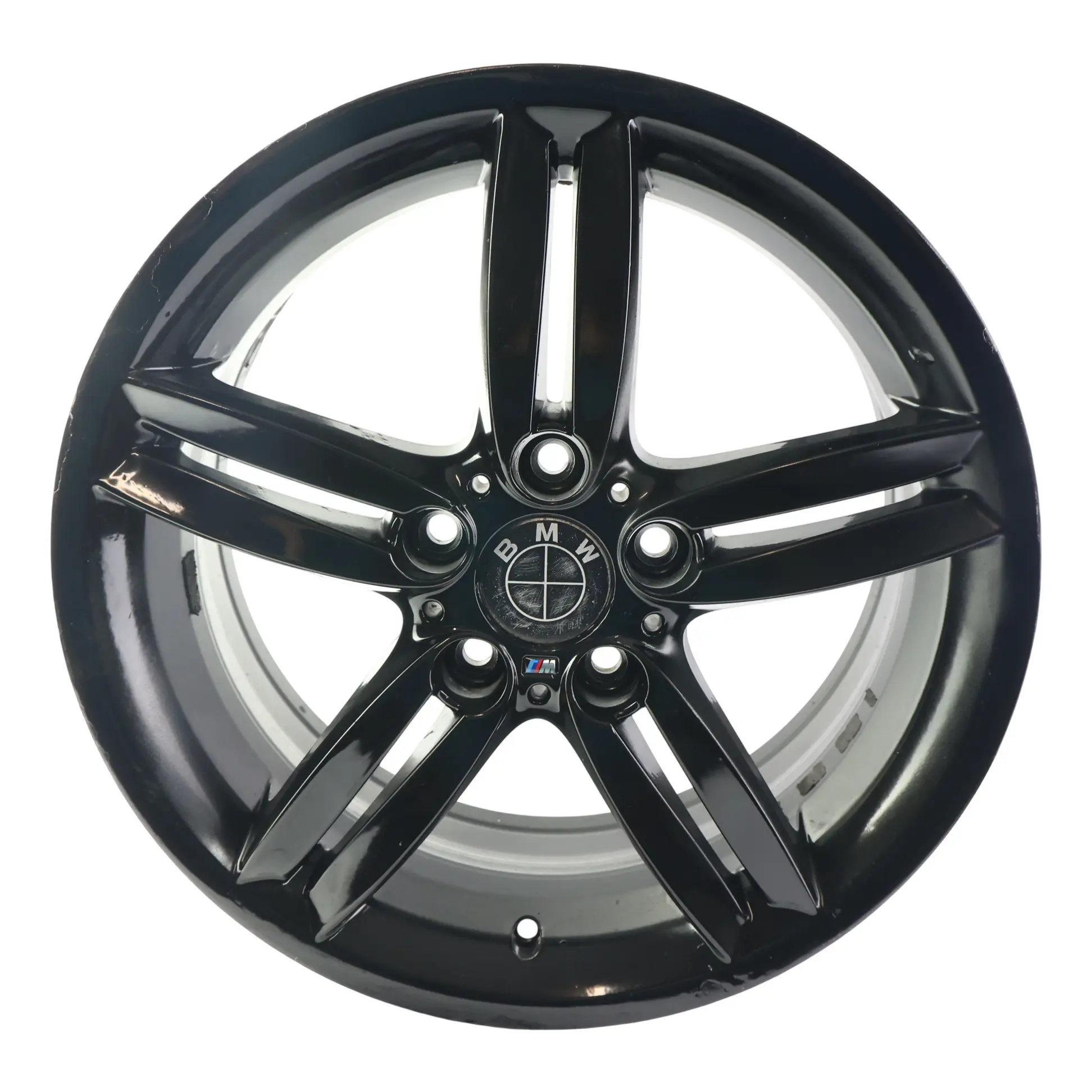 BMW 1 er 2 E81 E87 Schwarz Scheibenrad Leichtmetall 18" M Doppelspeichen 208 8J