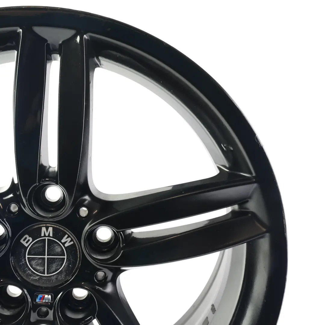 BMW 1 er 2 E81 E87 Schwarz Scheibenrad Leichtmetall 18" M Doppelspeichen 208 8J - SKU 8036940-2 - Teilenummer 8036940