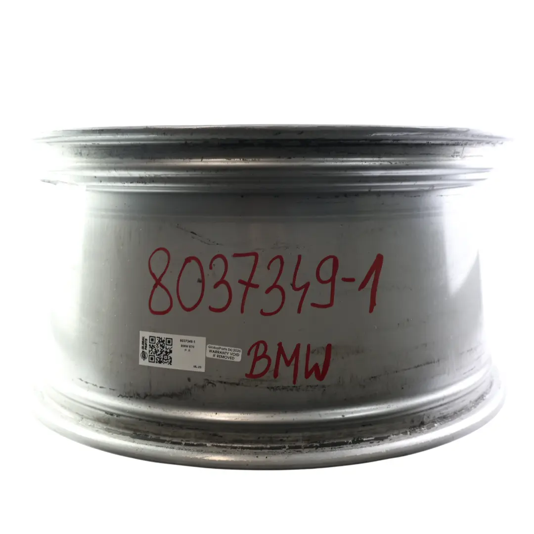 BMW X5 E70 Silver Front Wheel Alloy Rim 20" M V-spoke 227 10J ET:40 - SKU 8037349-1 - Part number 8037349