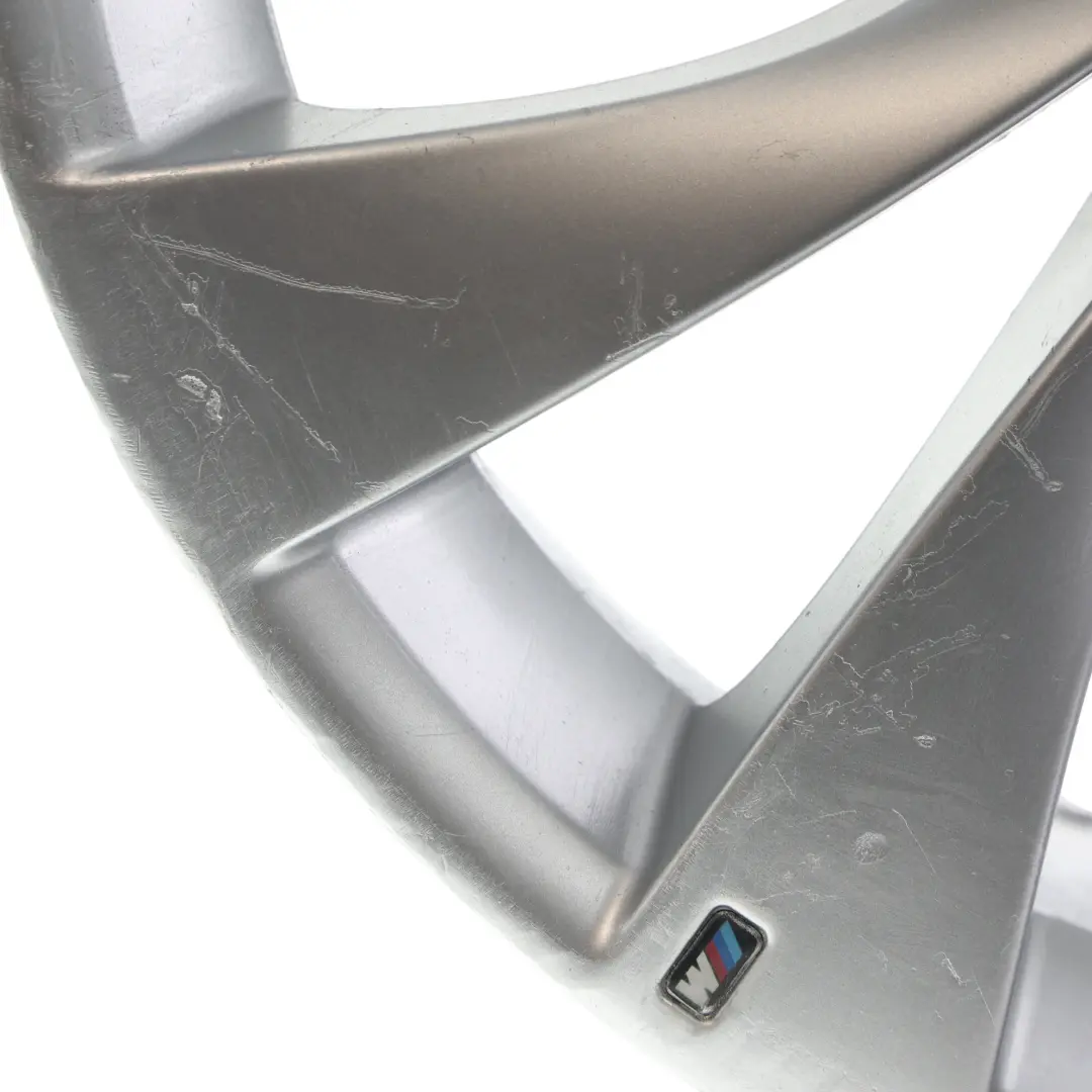 Front Wheel Alloy Rim 20" M V-spoke 227 10J ET:40 to BMW X5 E70 Silver with Part number 8037349 BMW X5 E70 Silver Front Wheel Alloy Rim 20" M V-spoke 227 10J ET:40 - SKU 8037349-1 - Part number 8037349