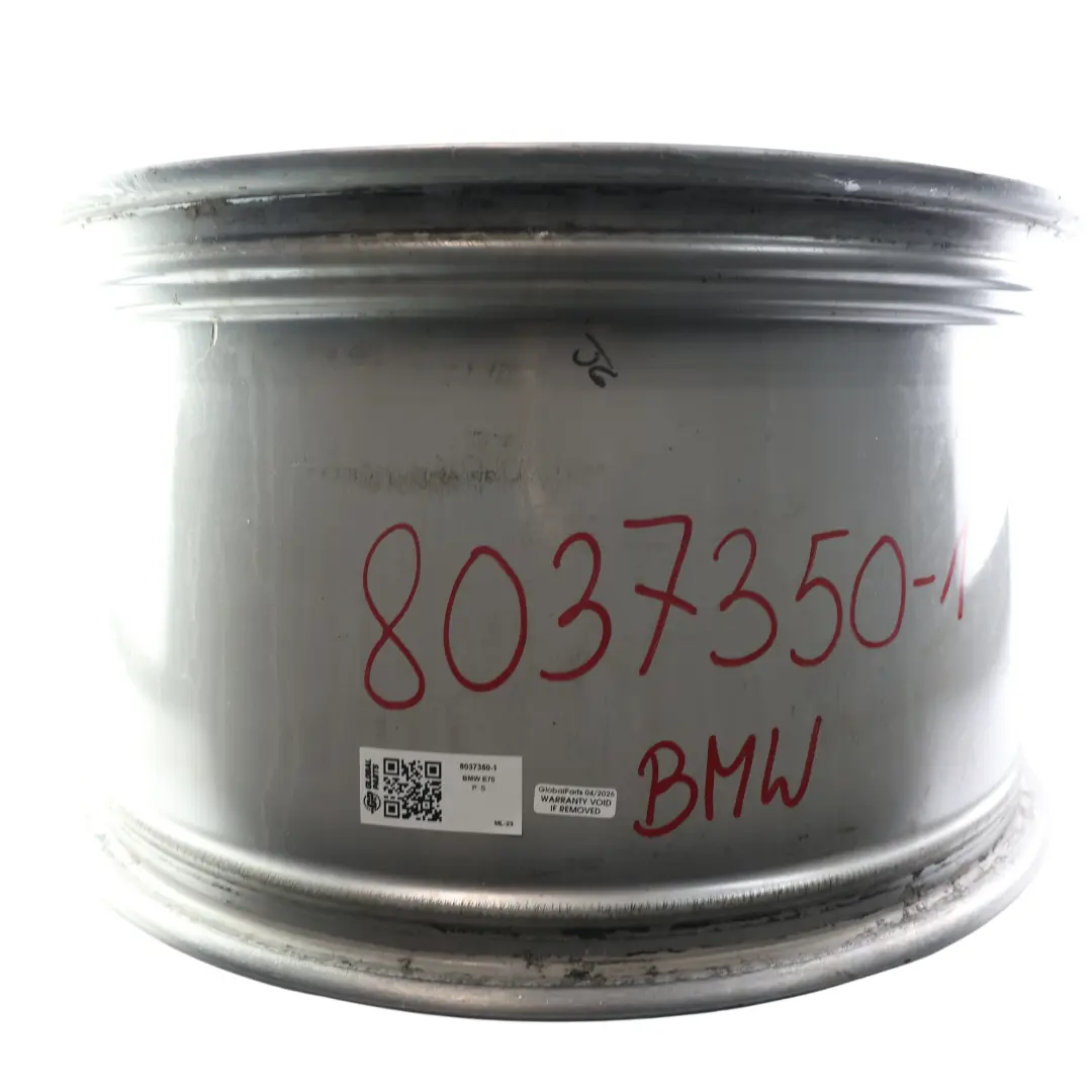 BMW X5 E70 Srebrna Tylna Felga Aluminiowa 20" M 227 ET:35 11J - SKU 8037350-1 - Numer Części 8037350