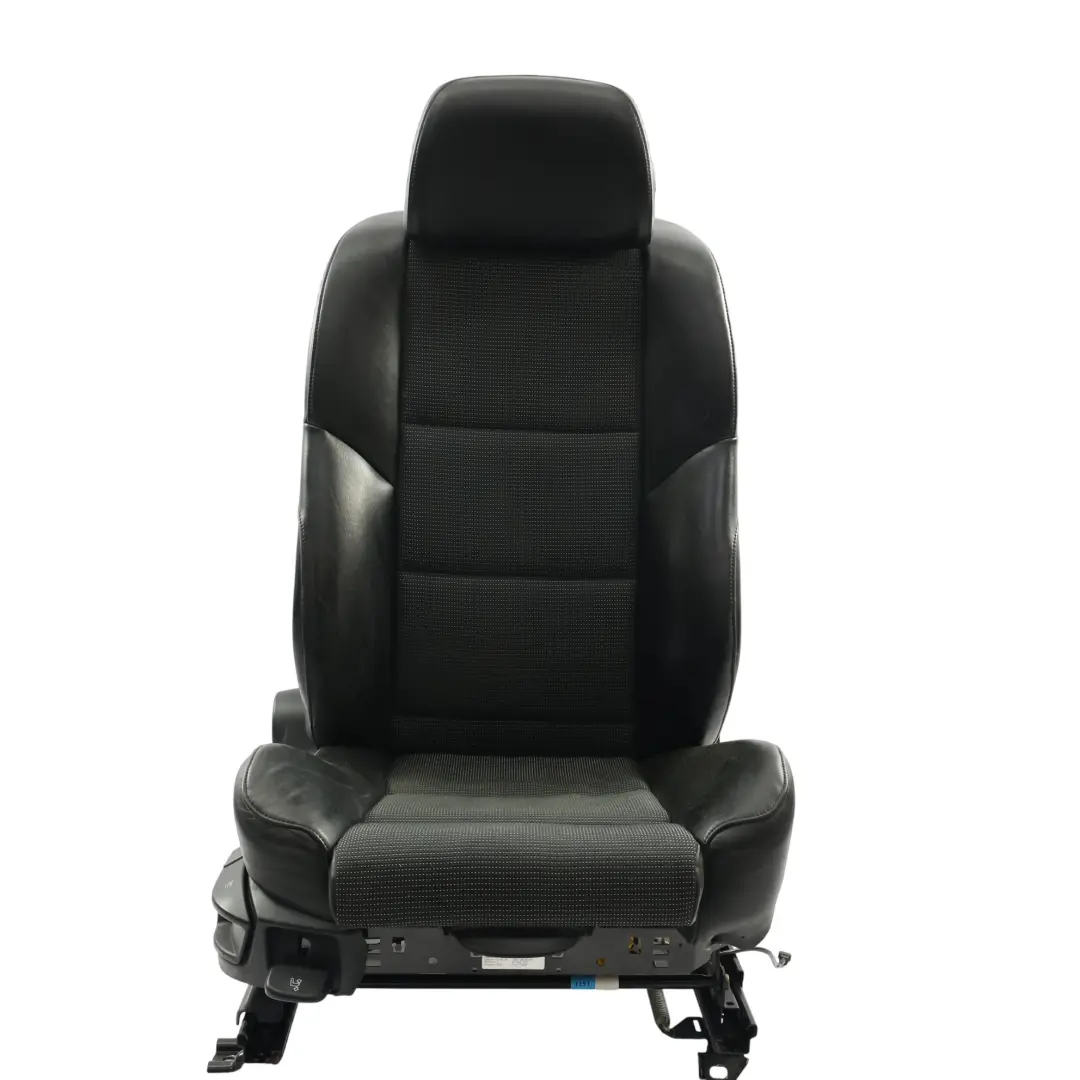 BMW E60 E61 LCI Asiento Delantero Deportivo Tela Cuero Derecho Antracita - SKU 8039460-2 - Número de pieza 8039460