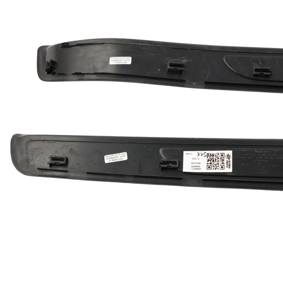 BMW 3 E92 E93 LCI M Sport Avant Gauche Droite Entrées Porte Bande Protection Set - SKU 8046477-SET - Numéro de pièce 8046476