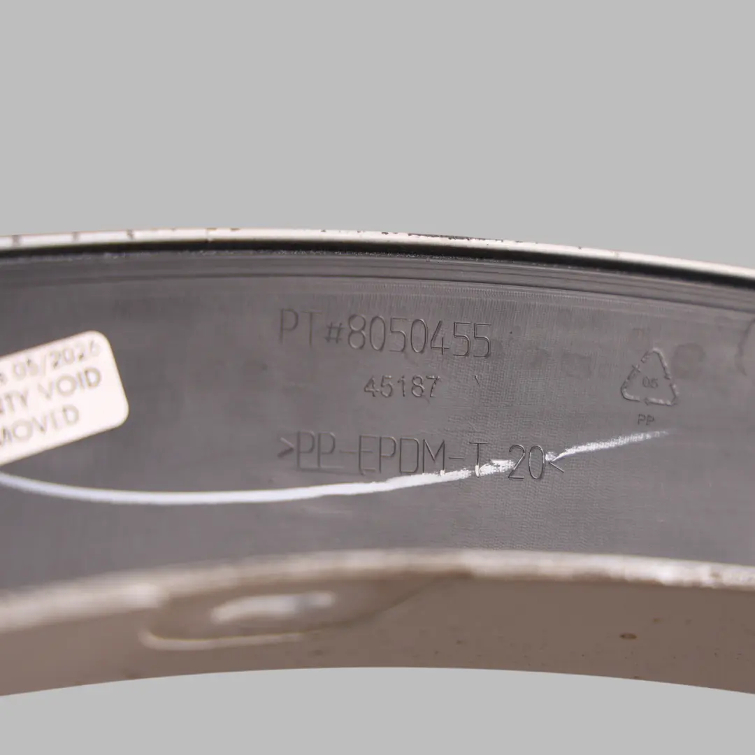 BMW X3 F25 Front Wheel Arch Trim Moulding Left N/S Alpinweiss 3 - 300 - SKU 8050455-AW - Part number 8050455
