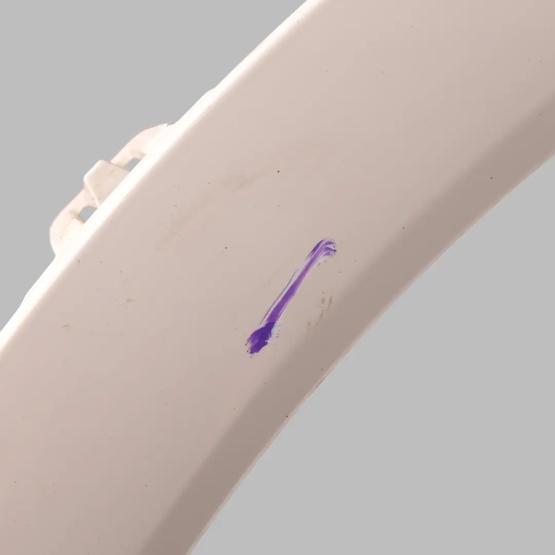 BMW X3 F25 Front Wheel Arch Trim Moulding Left N/S Alpinweiss 3 - 300 - SKU 8050455-AW - Part number 8050455