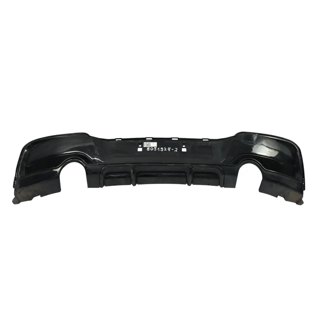 BMW F20 F21 Rear Bumper Diffuser M Sport M135i Bottom Trim Panel Insert - SKU 8051928-2 - Part number 8051928