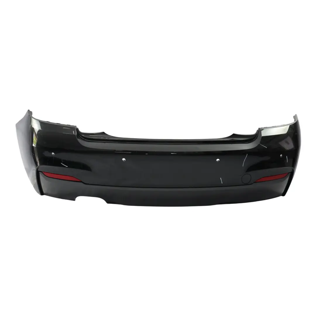 Bumper Rear Trim Panel M Sport Black Sapphire Metallic - 475 to BMW F22 F23 with Part number 8055965 BMW F22 F23 Bumper Rear Trim Panel M Sport Black Sapphire Metallic - 475 - SKU 8055965-BS - Part number 8055965