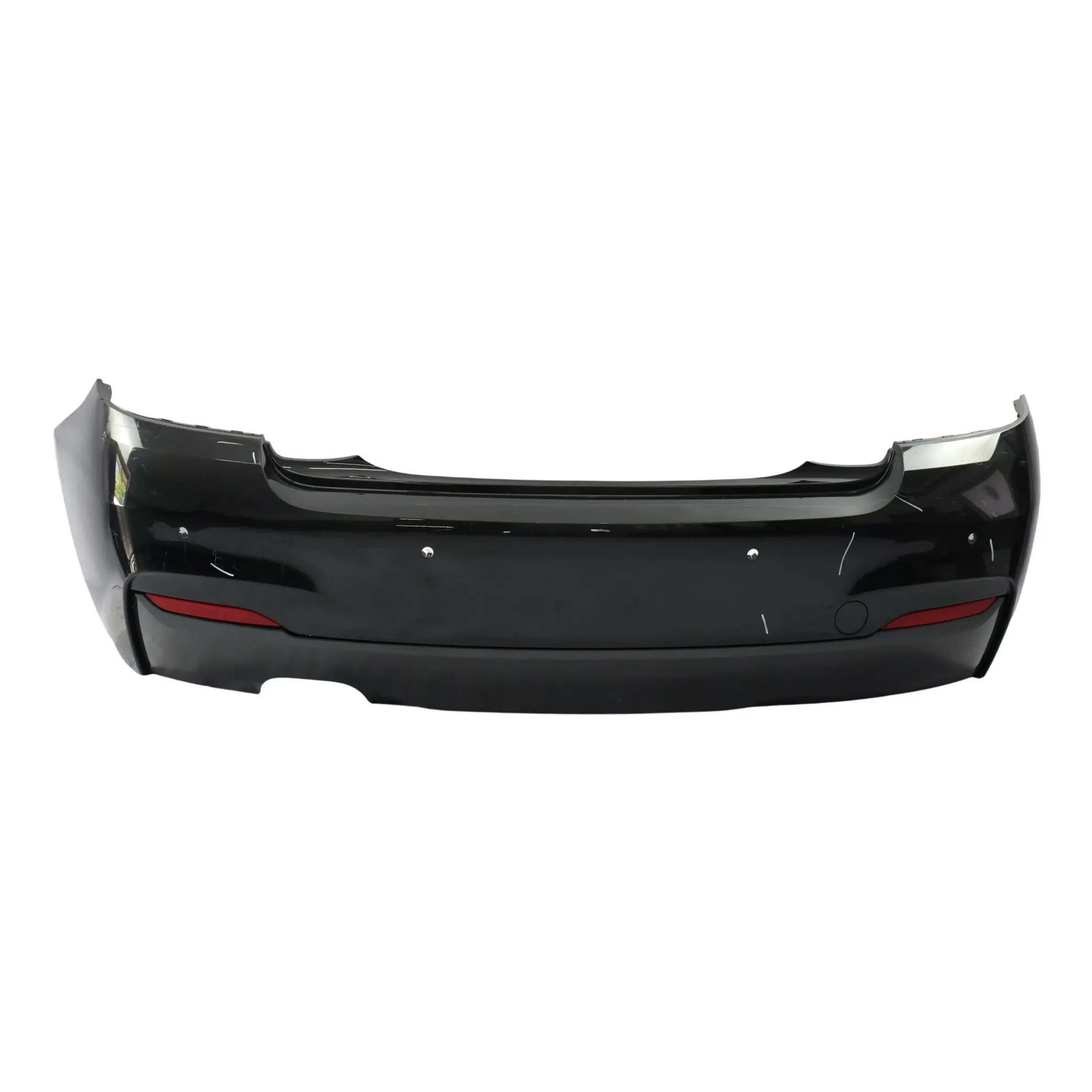 BMW F22 F23 Tylny Zderzak M-Pakiet PDC Black Sapphire Czarny Metalik - 475