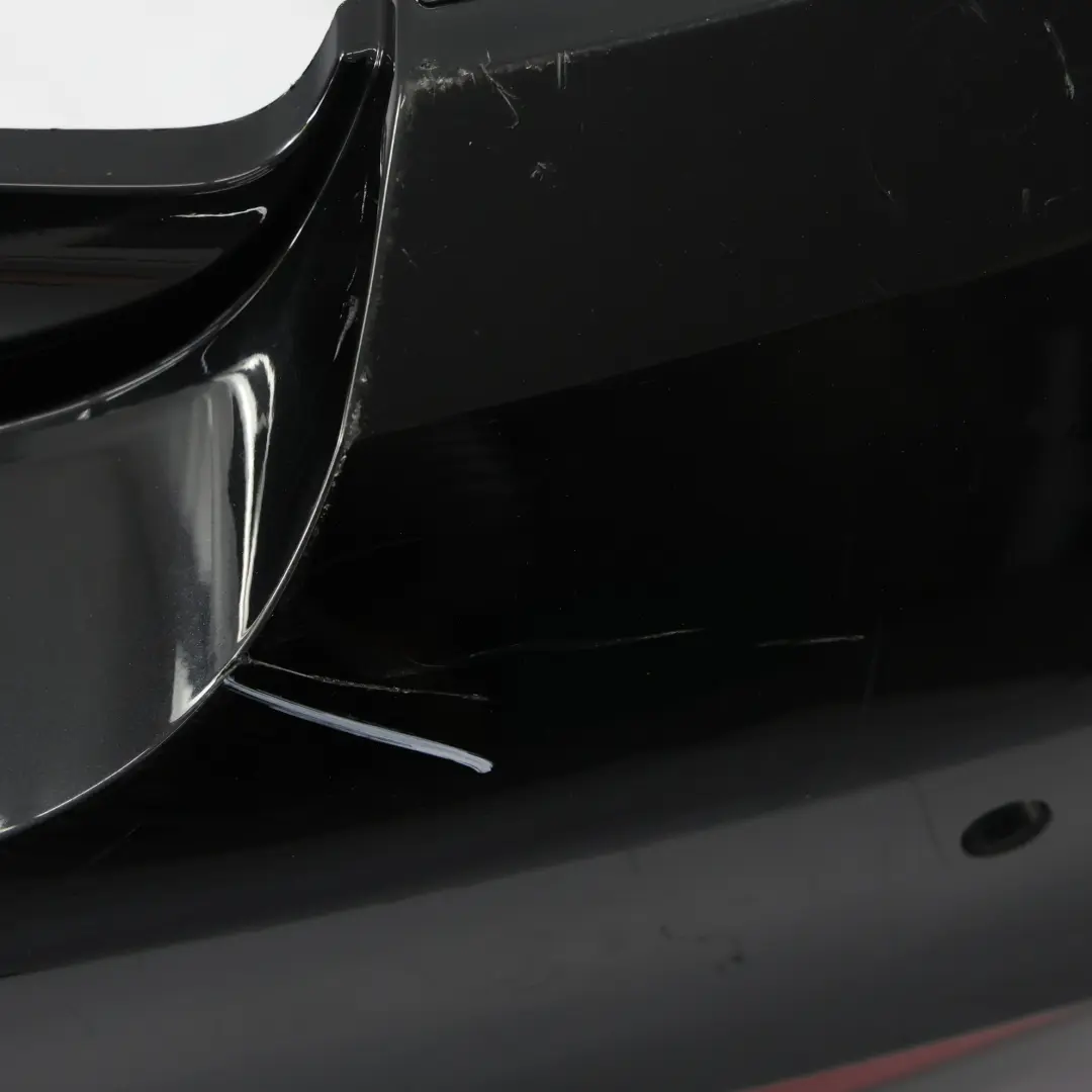 Bumper Rear Trim Panel M Sport Black Sapphire Metallic - 475 to BMW F22 F23 with Part number 8055965 BMW F22 F23 Bumper Rear Trim Panel M Sport Black Sapphire Metallic - 475 - SKU 8055965-BS - Part number 8055965