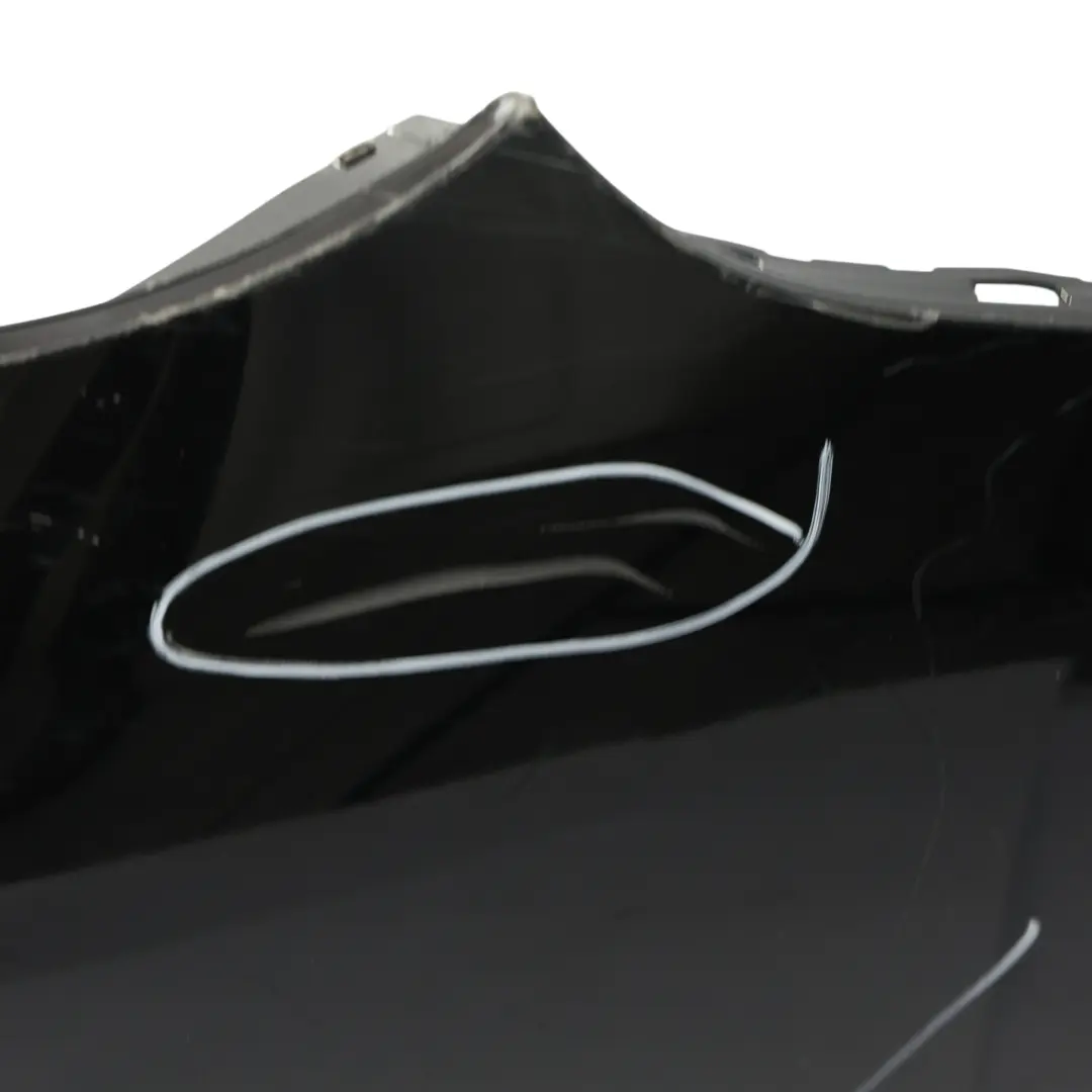 BMW F22 F23 Bumper Rear Trim Panel M Sport Black Sapphire Metallic - 475 - SKU 8055965-BS - Part number 8055965