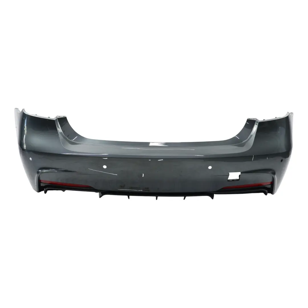BMW F30 Bumper Rear Trim M Sport Panelling PDC Mineralgrau Grey Metallic - B39 - SKU 8056497-MG1 - Part number 8056497