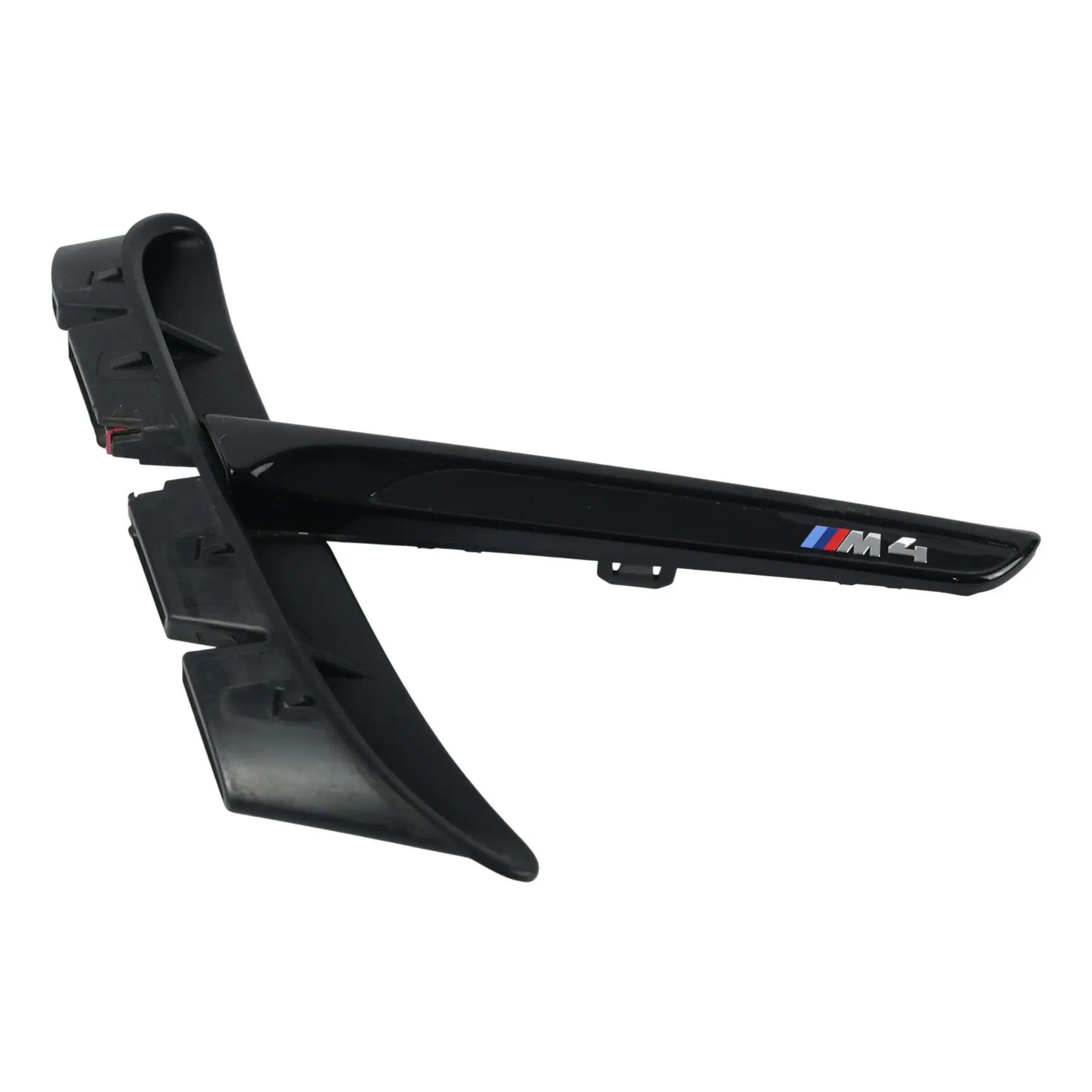 BMW F82 F83 M4 Luftkanal Emblem Ziergitter Kotflügel Schwarz Links 8058779