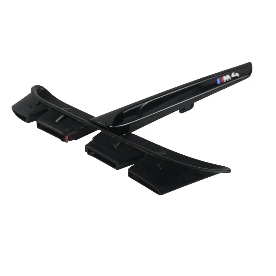 Luftkanal Emblem Ziergitter Kotflügel Schwarz Links für BMW F82 F83 M4 mit Teilenummer 8058779 BMW F82 F83 M4 Luftkanal Emblem Ziergitter Kotflügel Schwarz Links - SKU 8058779 - Teilenummer 8058779