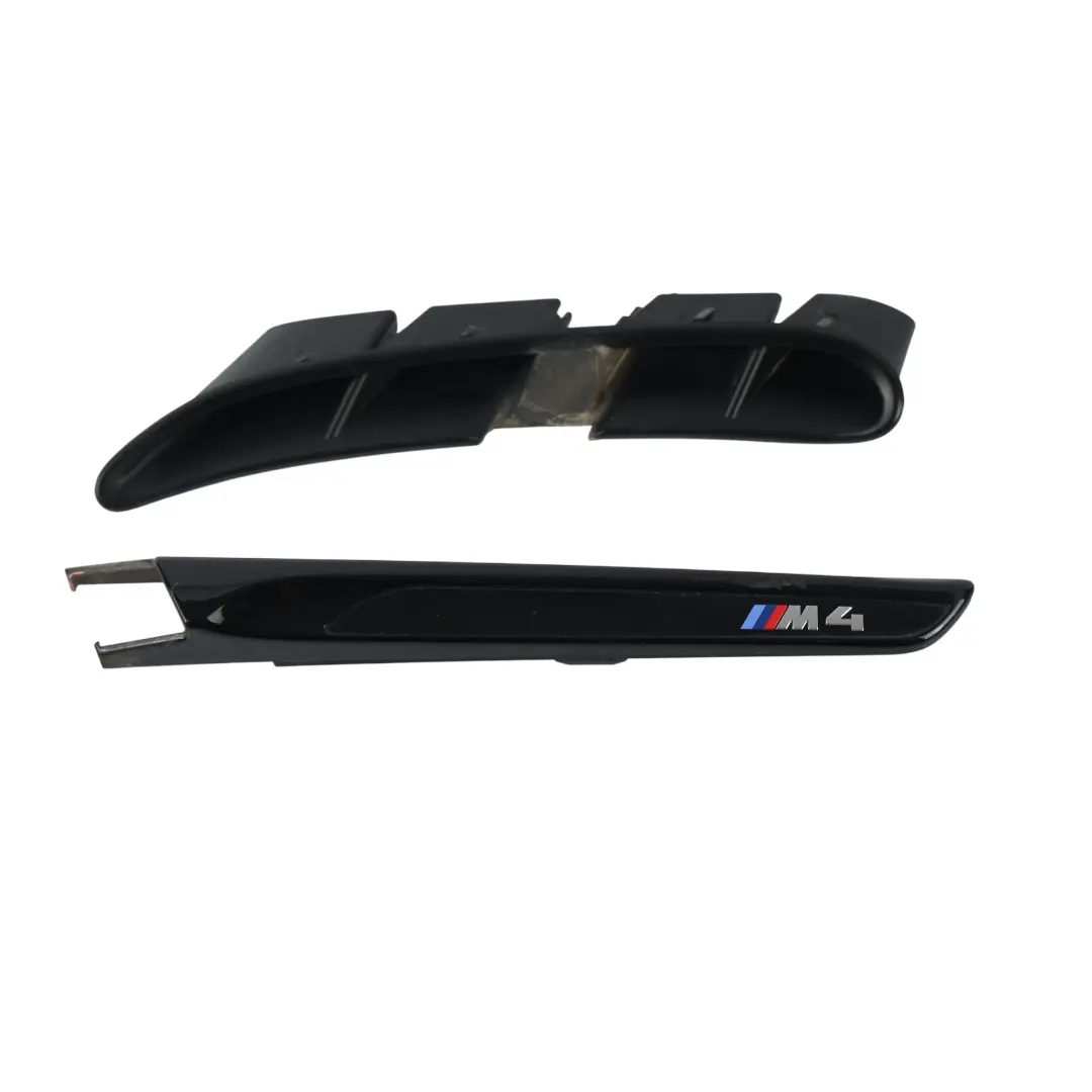 Kratka Wlot Powietrza Błotnika Czarna Lewa do BMW F82 F83 M4 o numerze 8058779 BMW F82 F83 M4 Kratka Wlot Powietrza Błotnika Czarna Lewa - SKU 8058779 - Numer Części 8058779