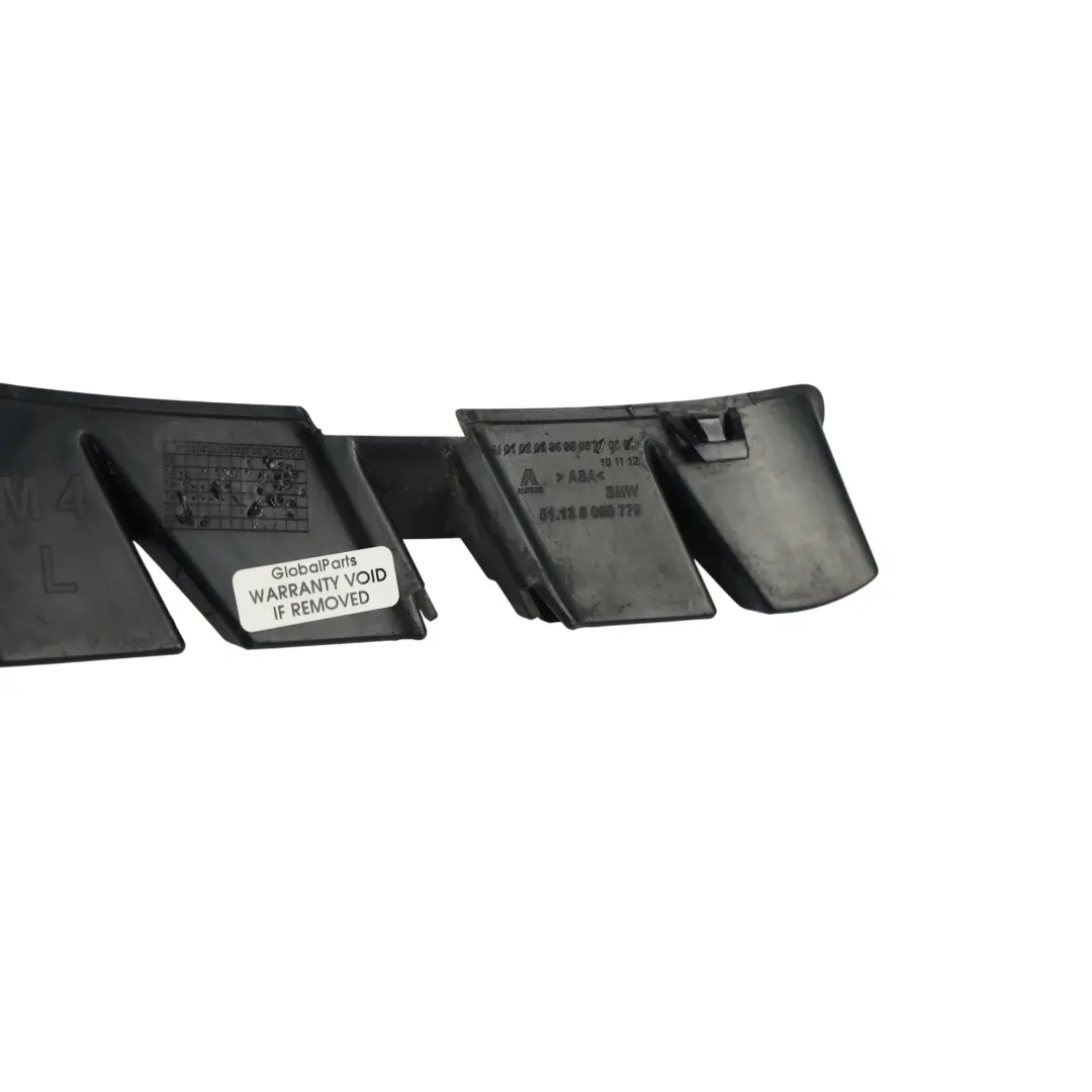 Duct Emblem Ornamental Grille Fender Black Left N/S to BMW F82 F83 M4 Air with Part number 8058779 BMW F82 F83 M4 Air Duct Emblem Ornamental Grille Fender Black Left N/S - SKU 8058779 - Part number 8058779