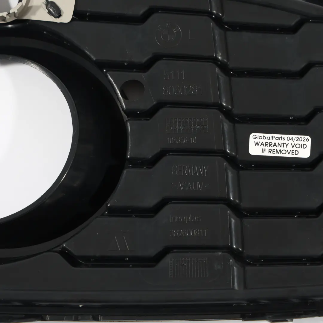 BMW F20 F21 LCI M Sport Grille Pare-Chocs Avant Gauche - SKU 8060281-1 - Numéro de pièce 8060281