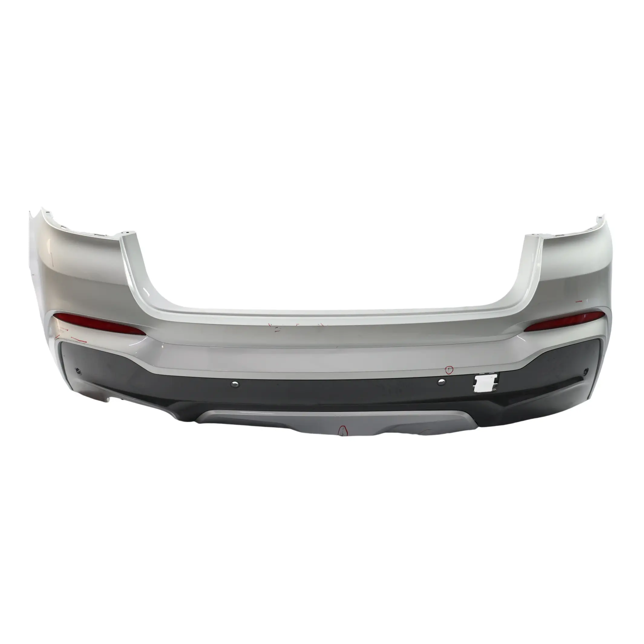 BMW X4 F26 Rear Bumper Trim Panel Cover PDC M Sport Glacier Silber Metallic A83