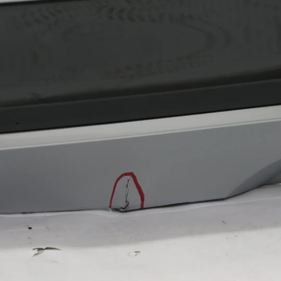 BMW X4 F26 Rear Bumper Trim Panel Cover PDC M Sport Glacier Silber Metallic A83 - SKU 8064118-GSB - Part number 8064118