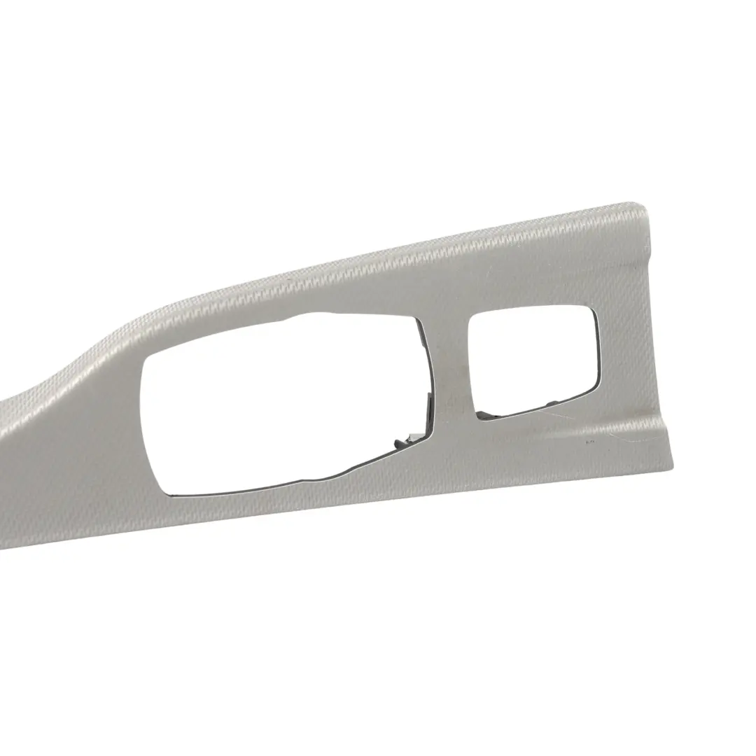 Centre Console Aluminium Trim Cover Panel Cover Hexagon to BMW F33 F33 LCI with Part number 8064248 BMW F33 F33 LCI Centre Console Aluminium Trim Cover Panel Cover Hexagon - SKU 8064248 - Part number 8064248