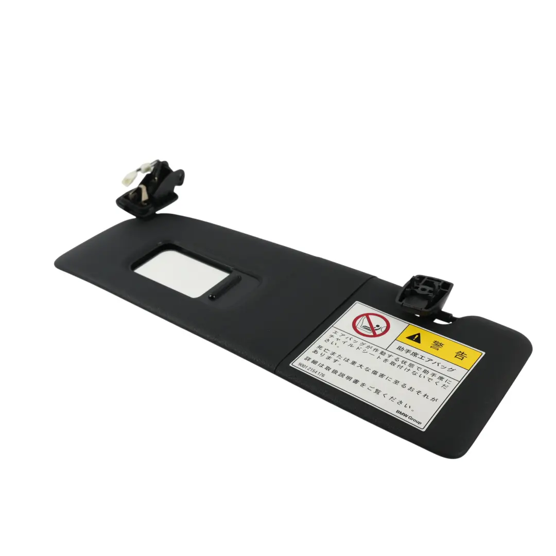 BMW F20 F21 LCI Aletta Parasole Copertura Con Specchio Sinistra Nera - SKU 8067893-4 - Numero di parte 8067893