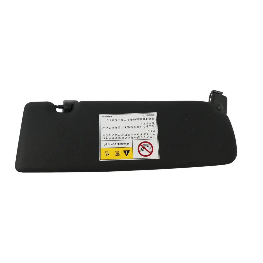 BMW F20 F21 LCI Aletta Parasole Copertura Con Specchio Sinistra Nera - SKU 8067893-4 - Numero di parte 8067893
