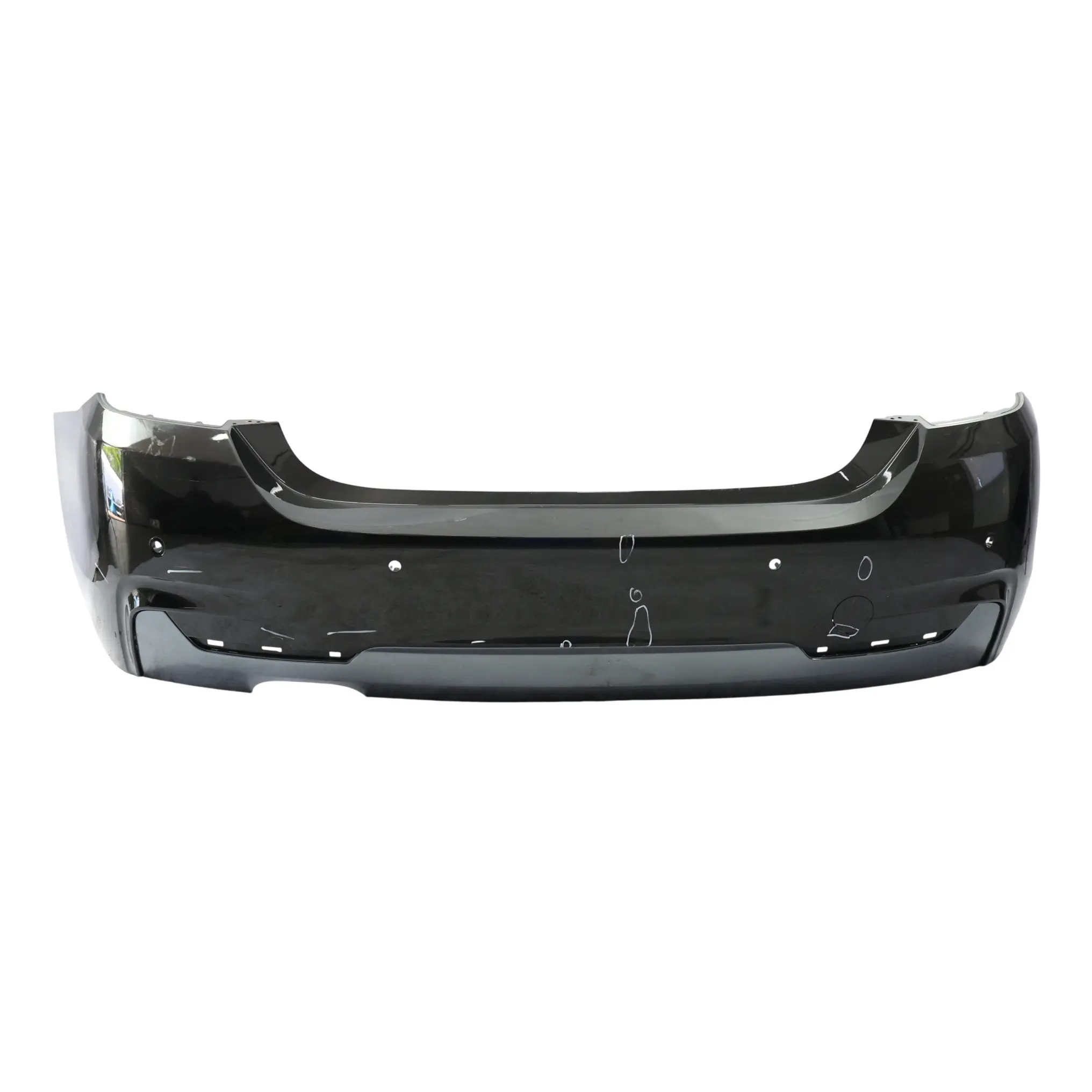 BMW F32 F33 M Sport Rear Bumper Trim Panel PDC Citrin Black Metallic - X02