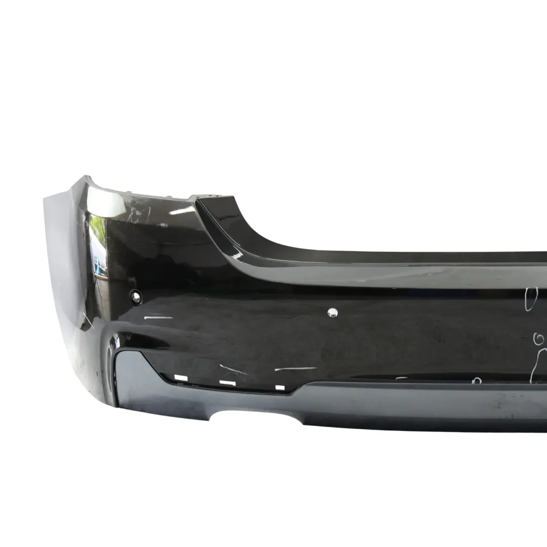 BMW F32 F33 Tylny Zderzak M-Pakiet PDC Citrin Black Czarny Metalik - X02 - SKU 8073078-CIT - Numer Części 8073078
