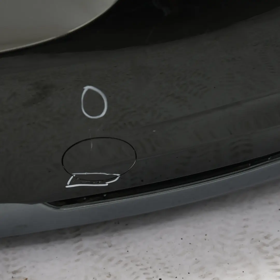 BMW F32 F33 M Sport Rear Bumper Trim Panel PDC Citrin Black Metallic - X02 - SKU 8073078-CIT - Part number 8073078