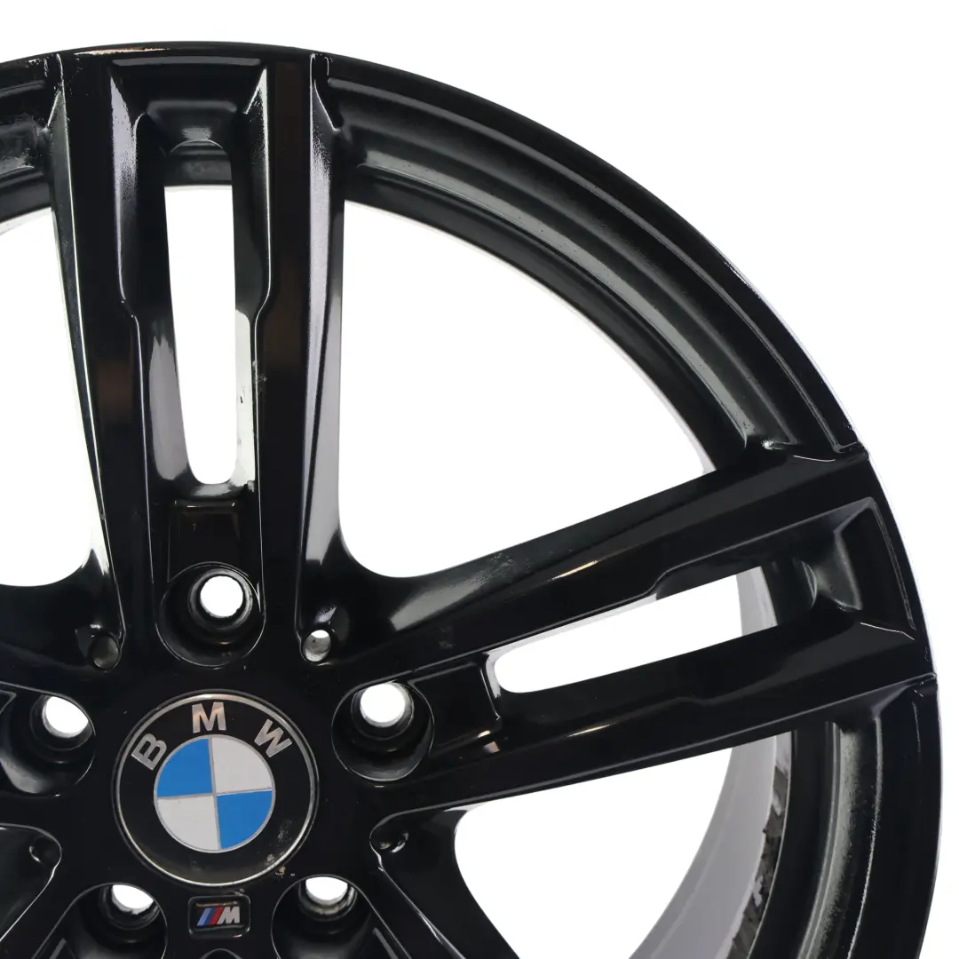 BMW F20 F21 F22 Cerchio Lega Nero 18" 7,5J ET:45 M Doppia Razza 719 - SKU 8074185-3 - Numero di parte 8074185