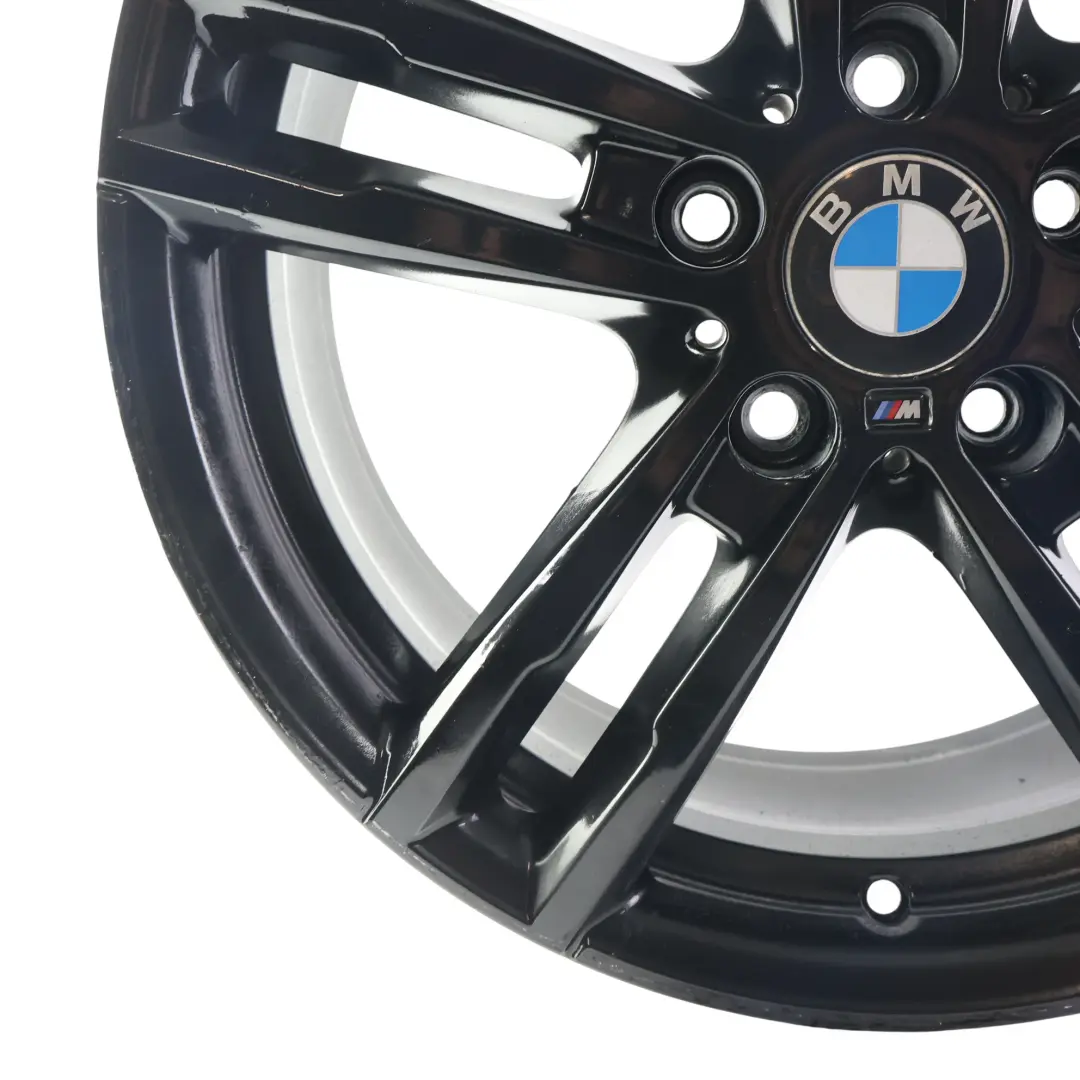 Alloy Rim 18" 7,5J ET:45 M Double Spoke 719 to BMW F20 F21 F22 Black Wheel with Part number 8074185 BMW F20 F21 F22 Black Wheel Alloy Rim 18" 7,5J ET:45 M Double Spoke 719 - SKU 8074185-4 - Part number 8074185