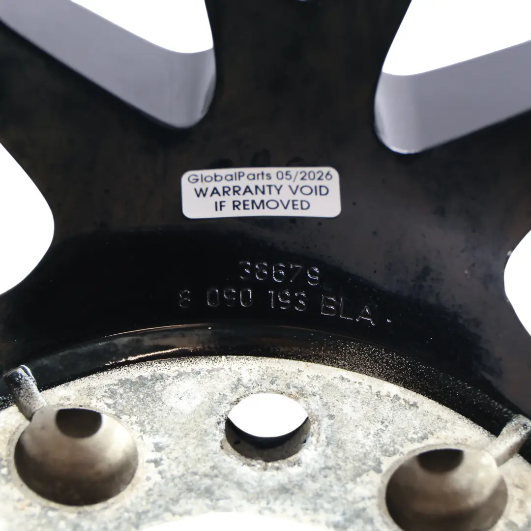 BMW F80 M3 F82 F83 M4 Rear Wheel Rim 20" 10J ET:40 M Star Spoke 666M - SKU 8090193-5 - Part number 8090193