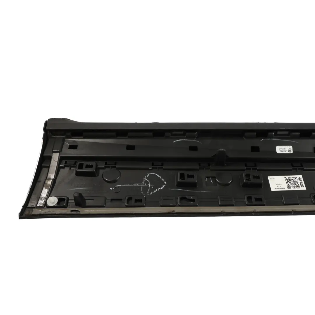 Audi Q5 FY Moldura Panel Puerta Trasera Derecha Negro Mítico Y9T - SKU 80A853970B-MYB - Número de pieza 80A853970B