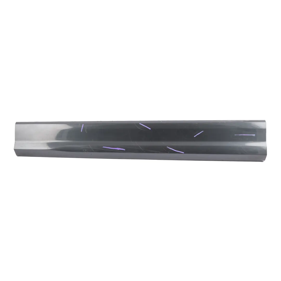 Audi Q2 GA Front Door Trim Moulding Strip Left N/S Manhattan Grey Metallic - X7L - SKU 81A853959B-MAGR - Part number 81A853959B