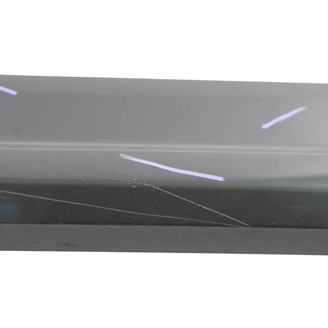 Audi Q2 GA Front Door Trim Moulding Strip Left N/S Manhattan Grey Metallic - X7L - SKU 81A853959B-MAGR - Part number 81A853959B