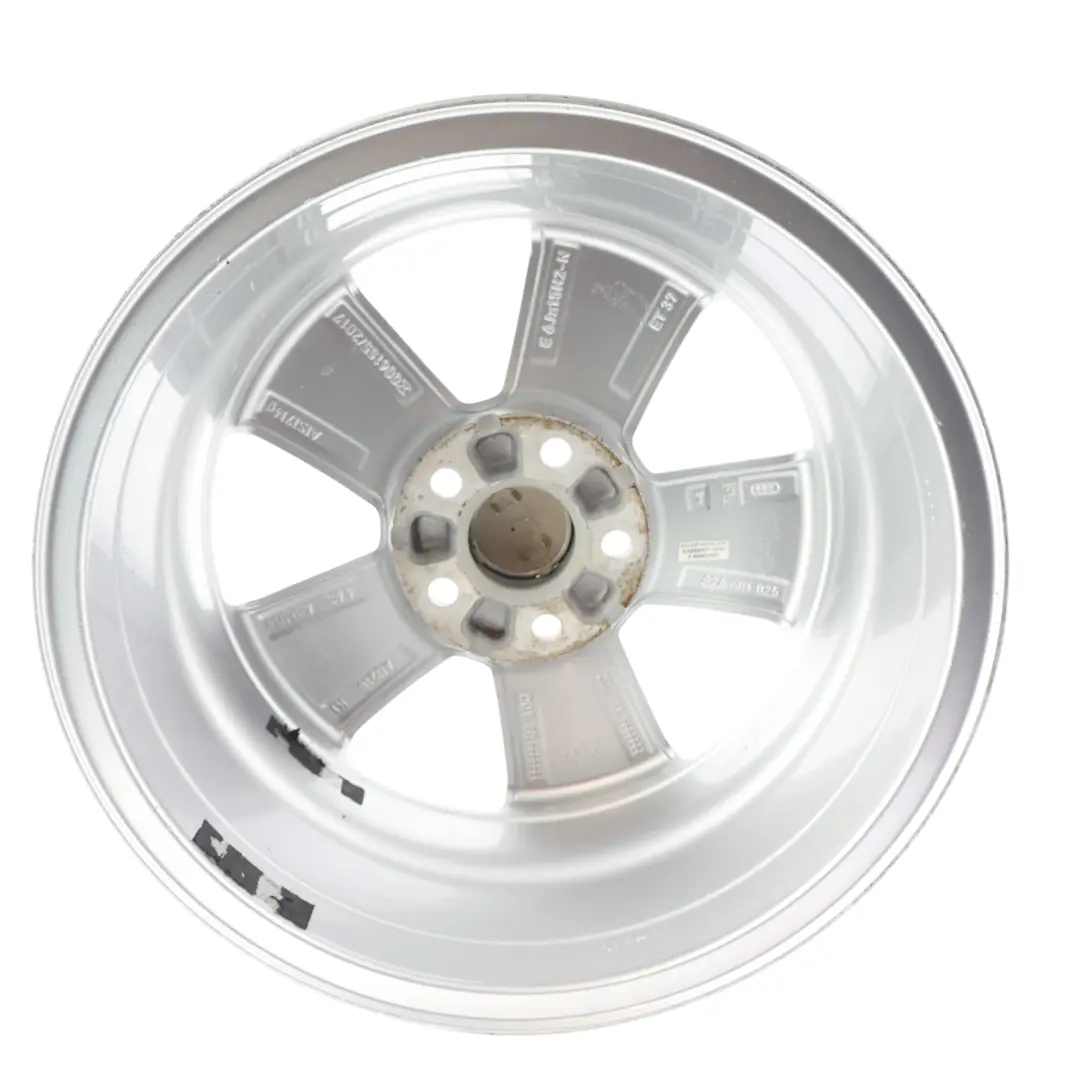 Audi A1 GB Cerchione Lega Argento 15" 6J ET:37 5/100 - SKU 82A601025-1 - Numero di parte 82A601025