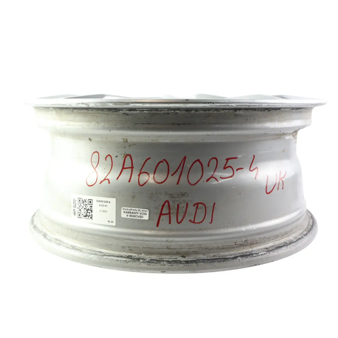 Audi A1 GB Alloy Wheel Rim Silver 15" 6J ET:37 5/100 - SKU 82A601025-4 - Part number 82A601025
