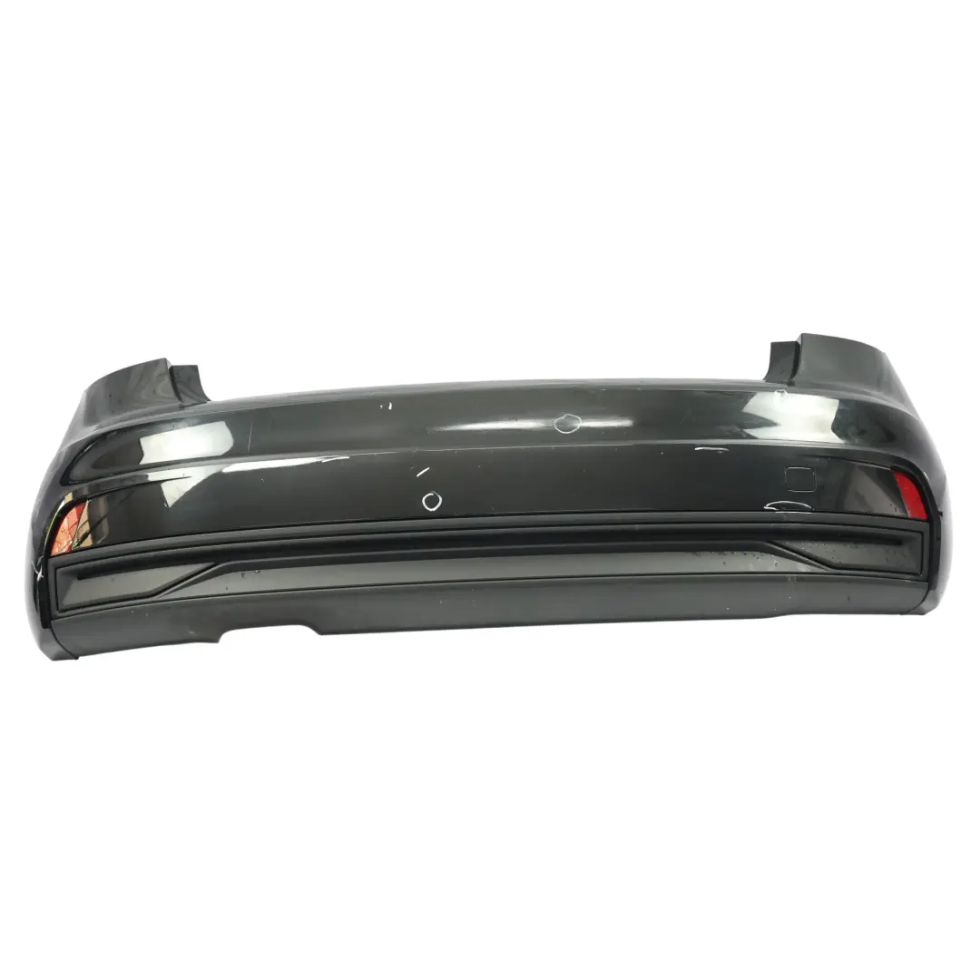 Audi A1 GB Rear Bumper Without PDC Mythical Black Metallic - Y9T - SKU 82A807067-MYB - Part number 82A807067