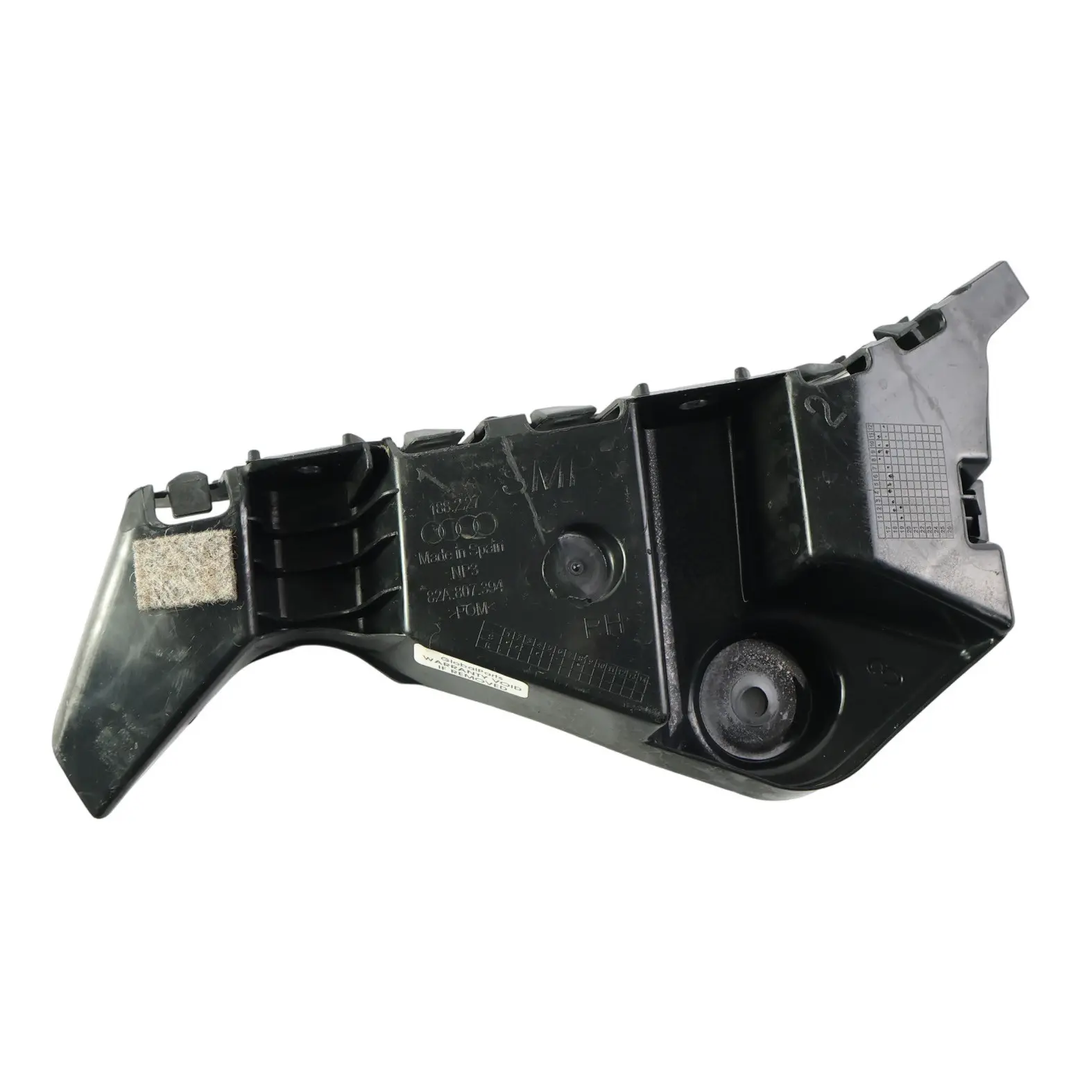 Audi A1 GB Rear Bumper Bracket Holder Mount Hupport Right O/S 82A807394